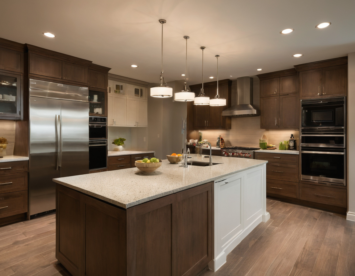 Verify pendant dimensions and box locations before ordering shown in a luxury residential interior