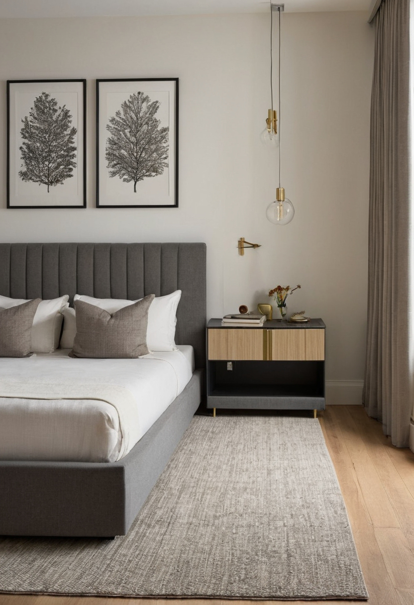 How do you calculate rug width for a king size bed